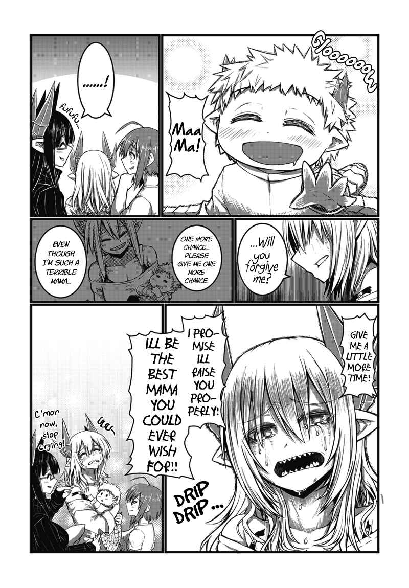 Musuko ga Kawaikute Shikataganai Mazoku no Hahaoya Chapter 13 - Page 9