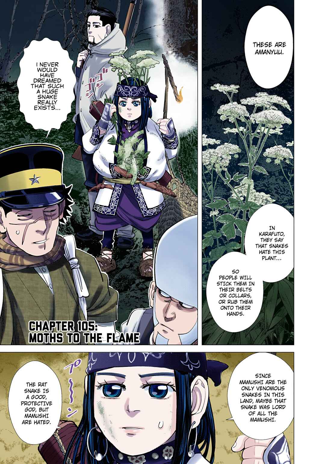 Golden Kamuy (Official Colored) Chapter 105 - Page 1