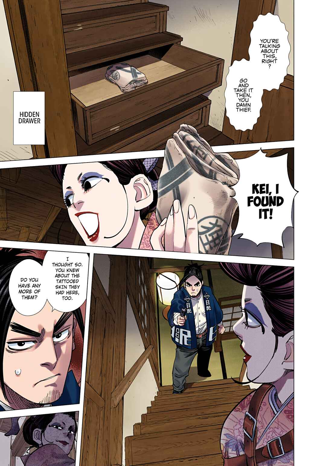 Golden Kamuy (Official Colored) Chapter 105 - Page 11