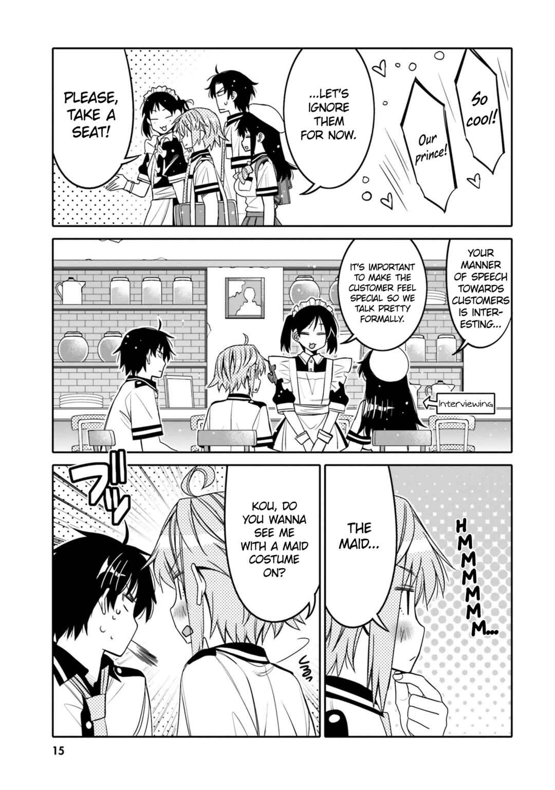 Ore no  Tomodachi ♂♀ ga Kawaisugite Komaru! Chapter 19 - Page 17