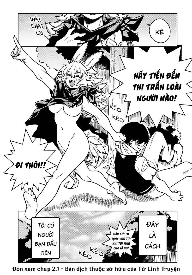 Monmusugo! ~Honnyaku Skill de Saikyou Monmusume to Isekai Seikatsu~ Chapter 1 - Page 49