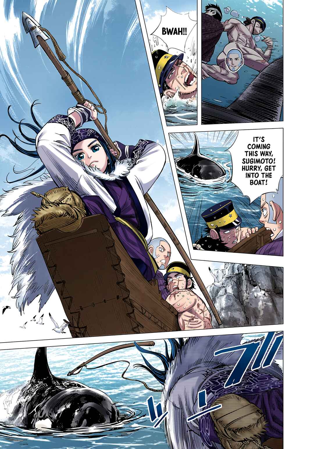Golden Kamuy (Official Colored) Chapter 41 - Page 14