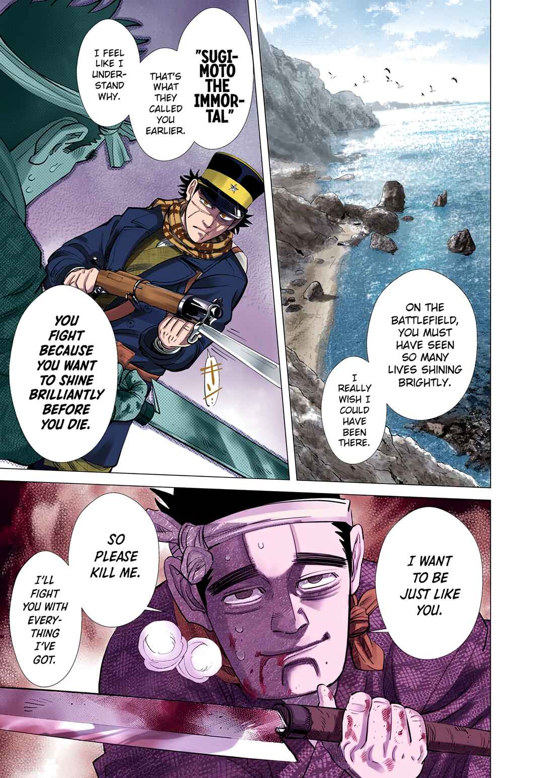 Golden Kamuy (Official Colored) Chapter 41 - Page 2
