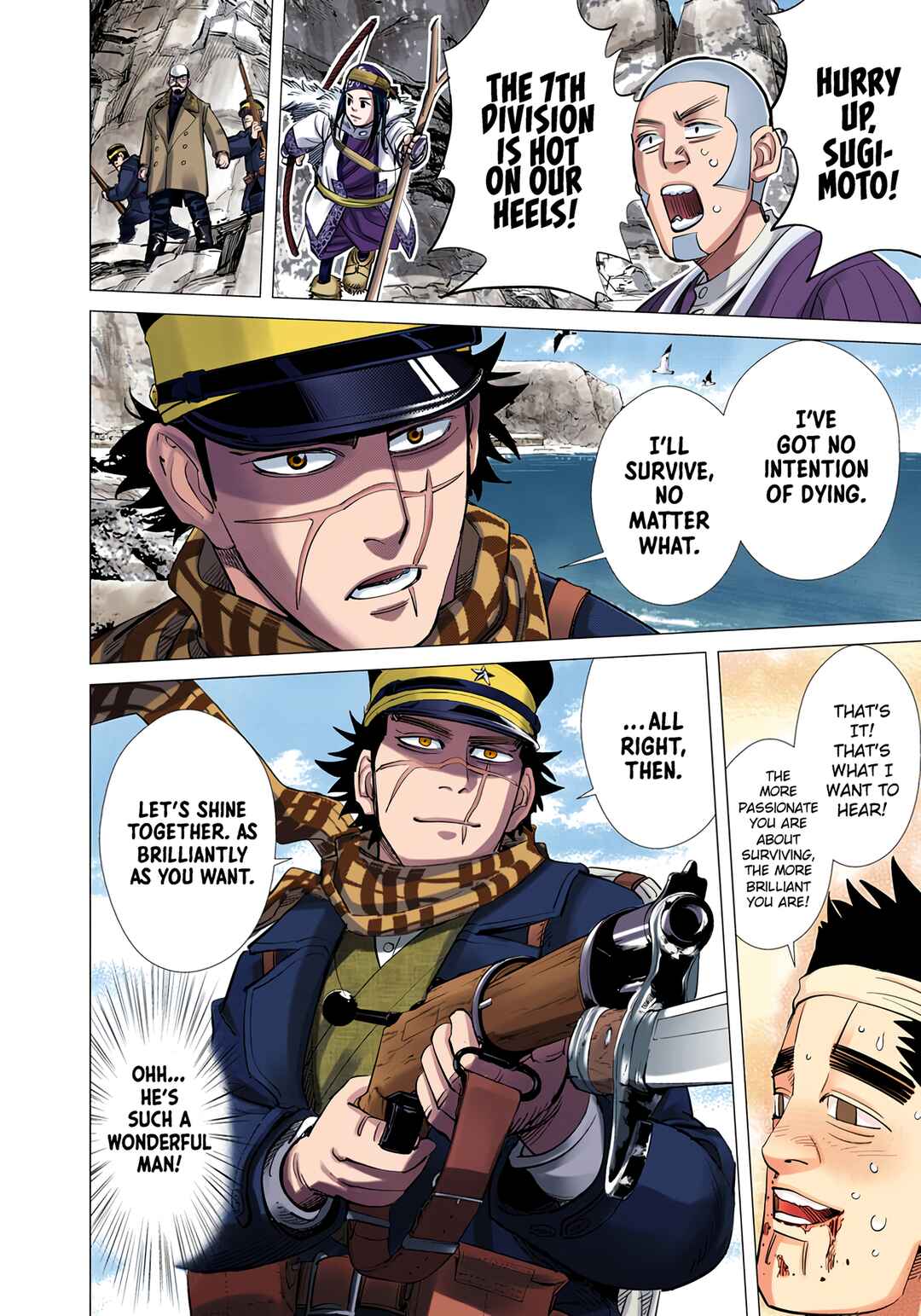 Golden Kamuy (Official Colored) Chapter 41 - Page 3