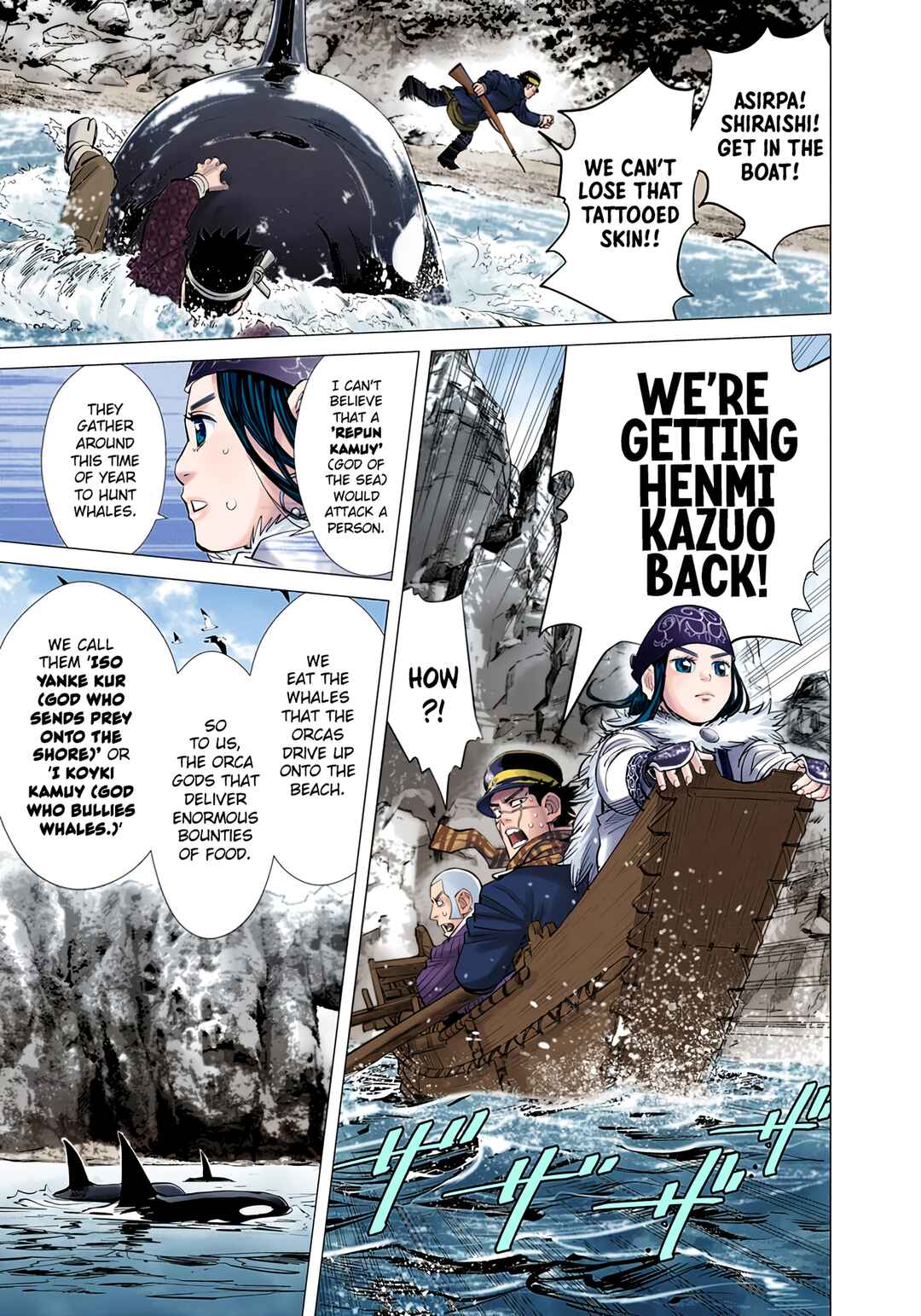 Golden Kamuy (Official Colored) Chapter 41 - Page 9