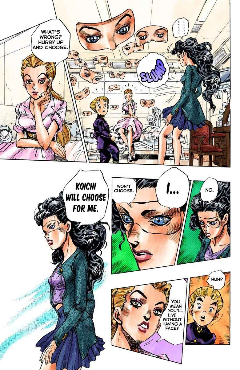JoJo no Kimyou na Bouken: Part 4 - Diamond wa Kudakenai Color-ban Chapter 88 - Page 12