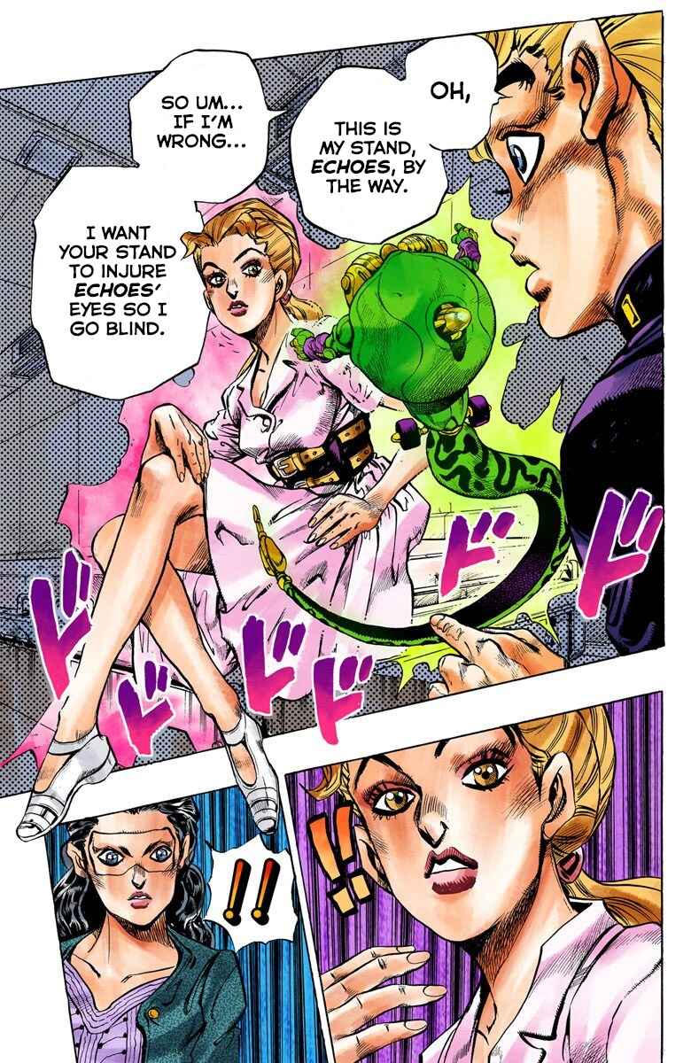 JoJo no Kimyou na Bouken: Part 4 - Diamond wa Kudakenai Color-ban Chapter 88 - Page 16