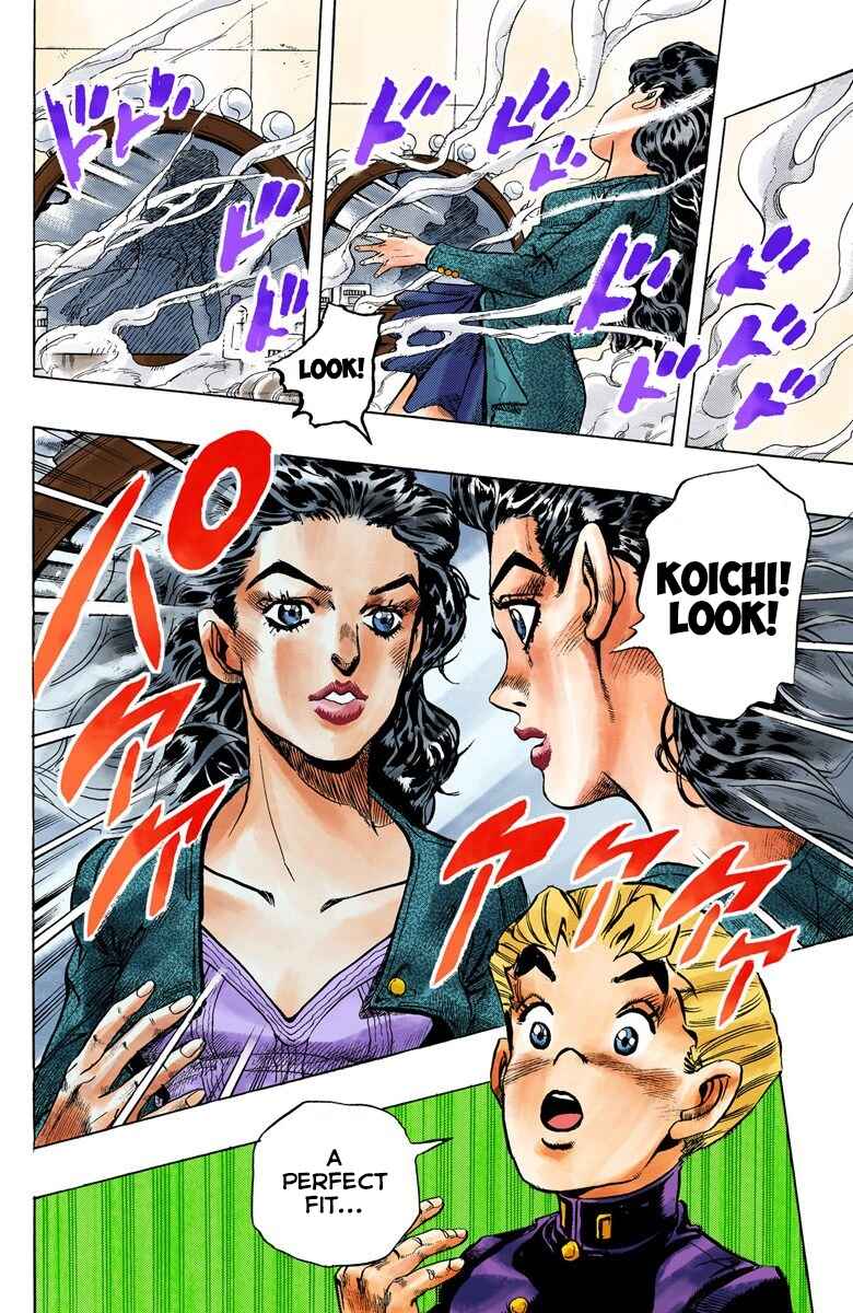 JoJo no Kimyou na Bouken: Part 4 - Diamond wa Kudakenai Color-ban Chapter 88 - Page 19