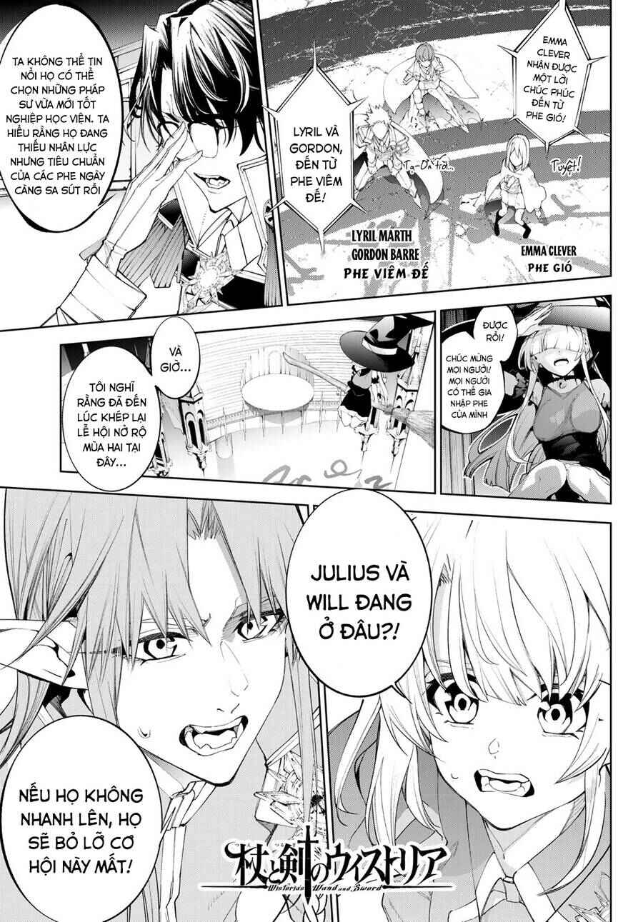 Tsue to Tsurugi no Wistoria Chapter 37 - Page 3