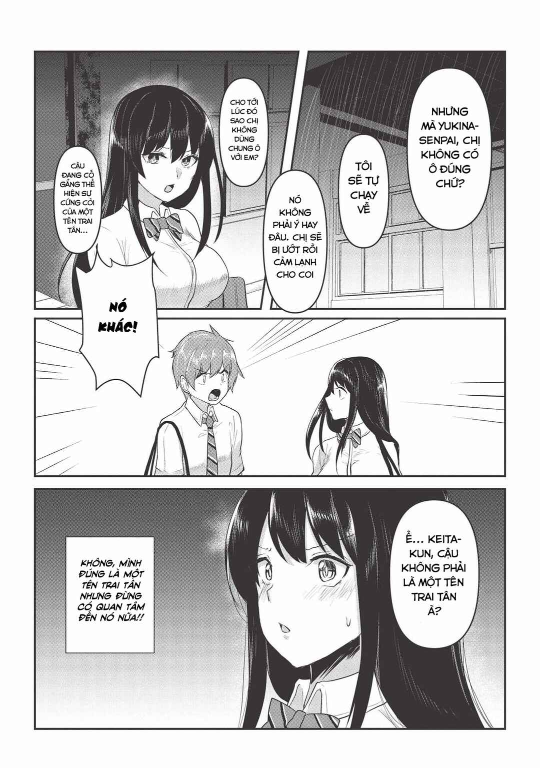 Dokuzetsu Shoujo wa Amanojaku ~Kabegoshi nara Sunao ni Sukitte Ierumon!~ Chapter 4 - Page 7