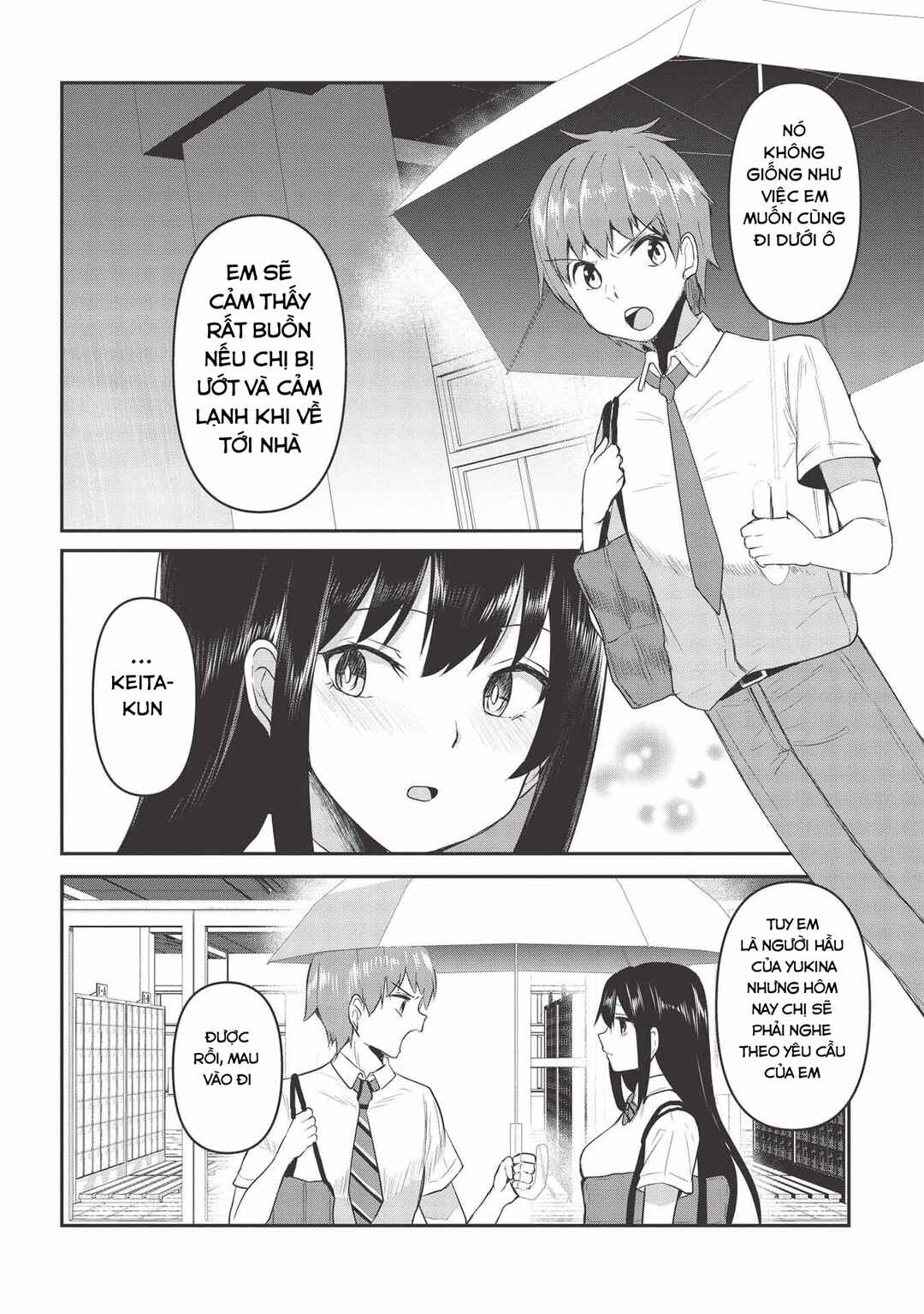 Dokuzetsu Shoujo wa Amanojaku ~Kabegoshi nara Sunao ni Sukitte Ierumon!~ Chapter 4 - Page 8