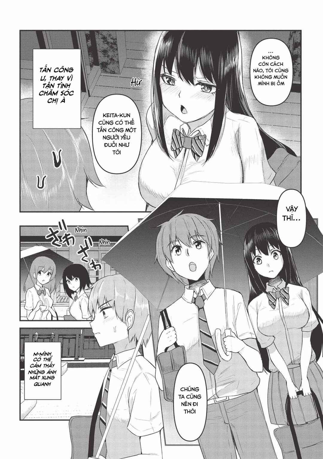 Dokuzetsu Shoujo wa Amanojaku ~Kabegoshi nara Sunao ni Sukitte Ierumon!~ Chapter 4 - Page 9