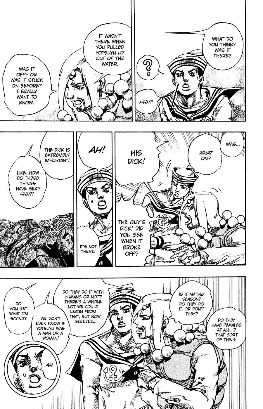 JoJo no Kimyou na Bouken: Part 8 - JoJolion Chapter 32 - Page 34