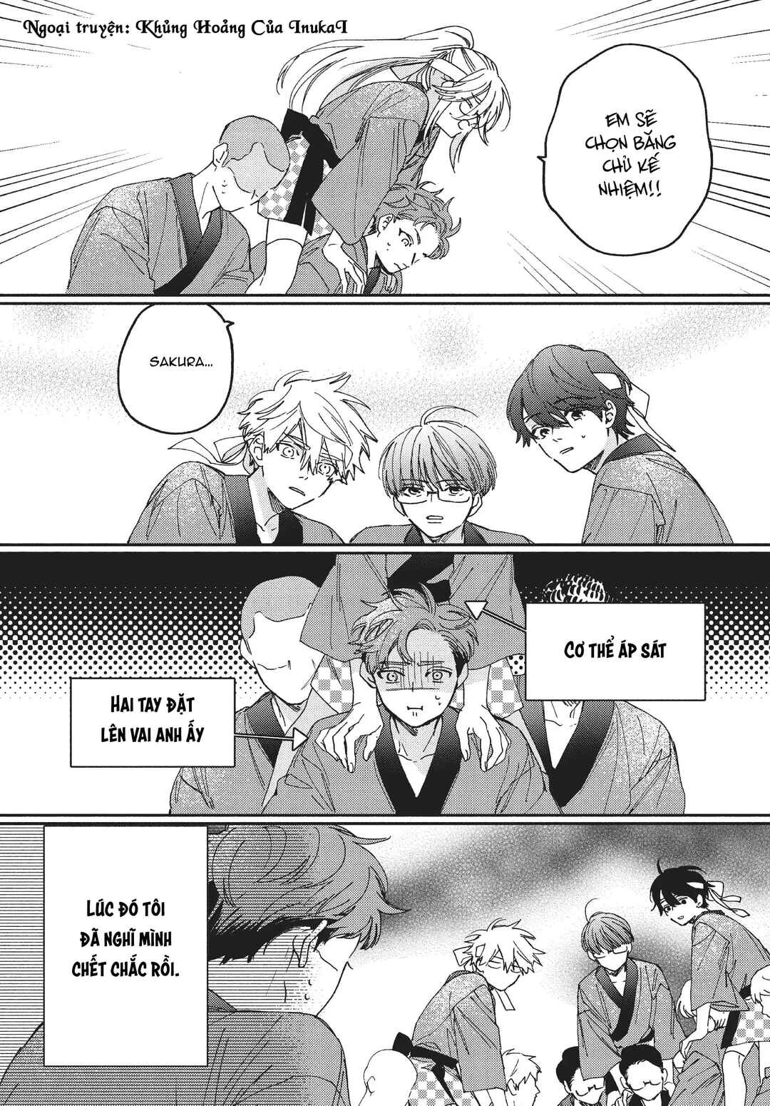 Gokutsuma Days: Gokudou Sankyoudai ni Semaretemasu Chapter 11.3 - Page 4