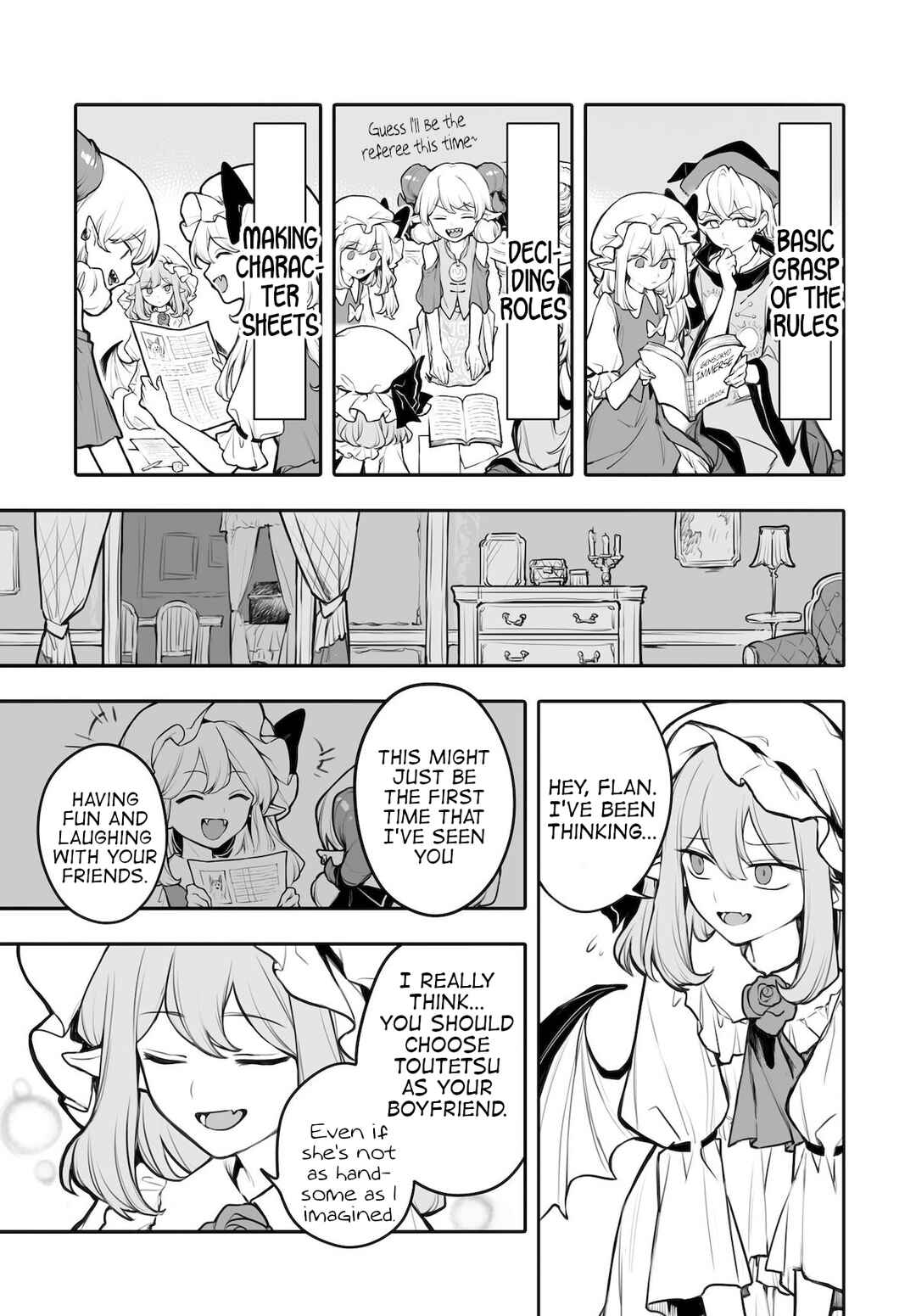 Touhou Project Niji Sousaku Series - Koumakan no Onnatachi Chapter 4 - Page 13