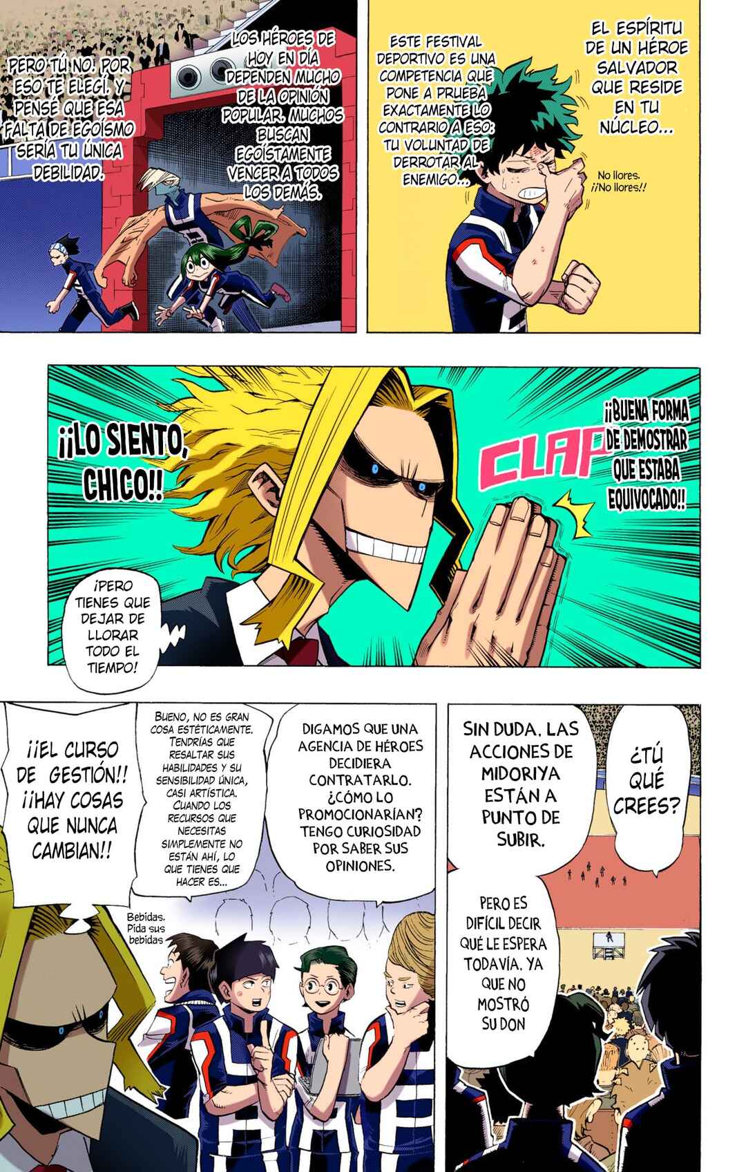 Boku no Hero Academia (Official Colored) Chapter 26 - Page 11