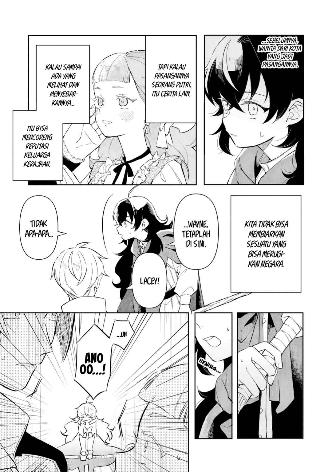 Akatsuki no Majo Lacey wa Jiyuu ni Ikitai: Maou Toubatsu o Oeta node, Nonbiri Omise o Hirakimasu Chapter 2 - Page 24