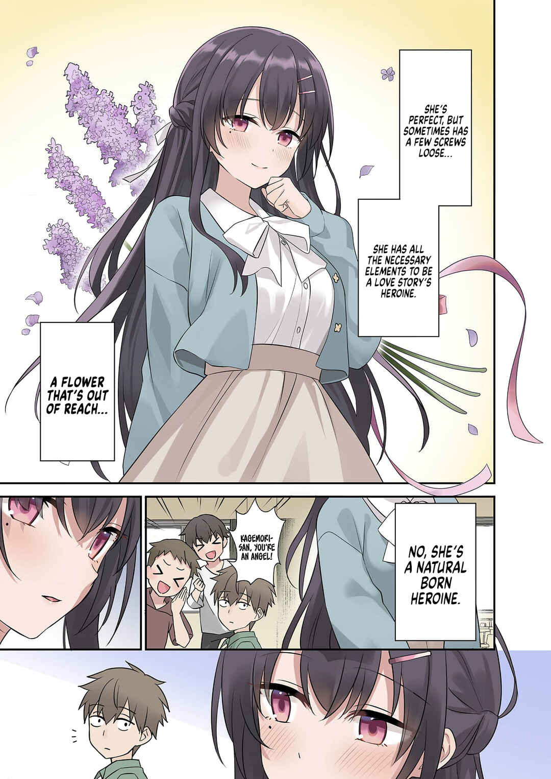 Lying Girlfriend Kagemori-san Chapter 1 - Page 8