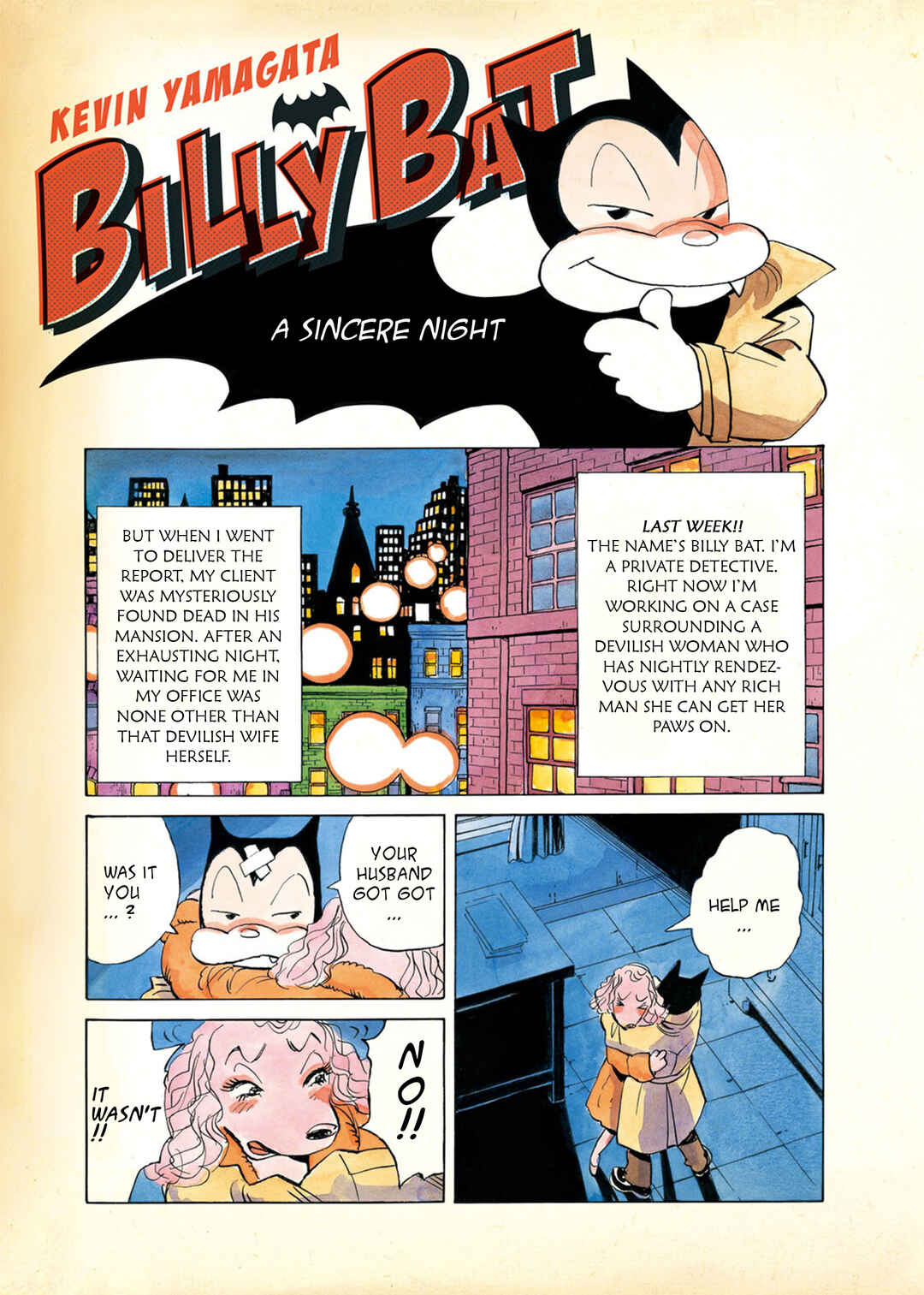 Billy Bat Chapter 2 - Page 1