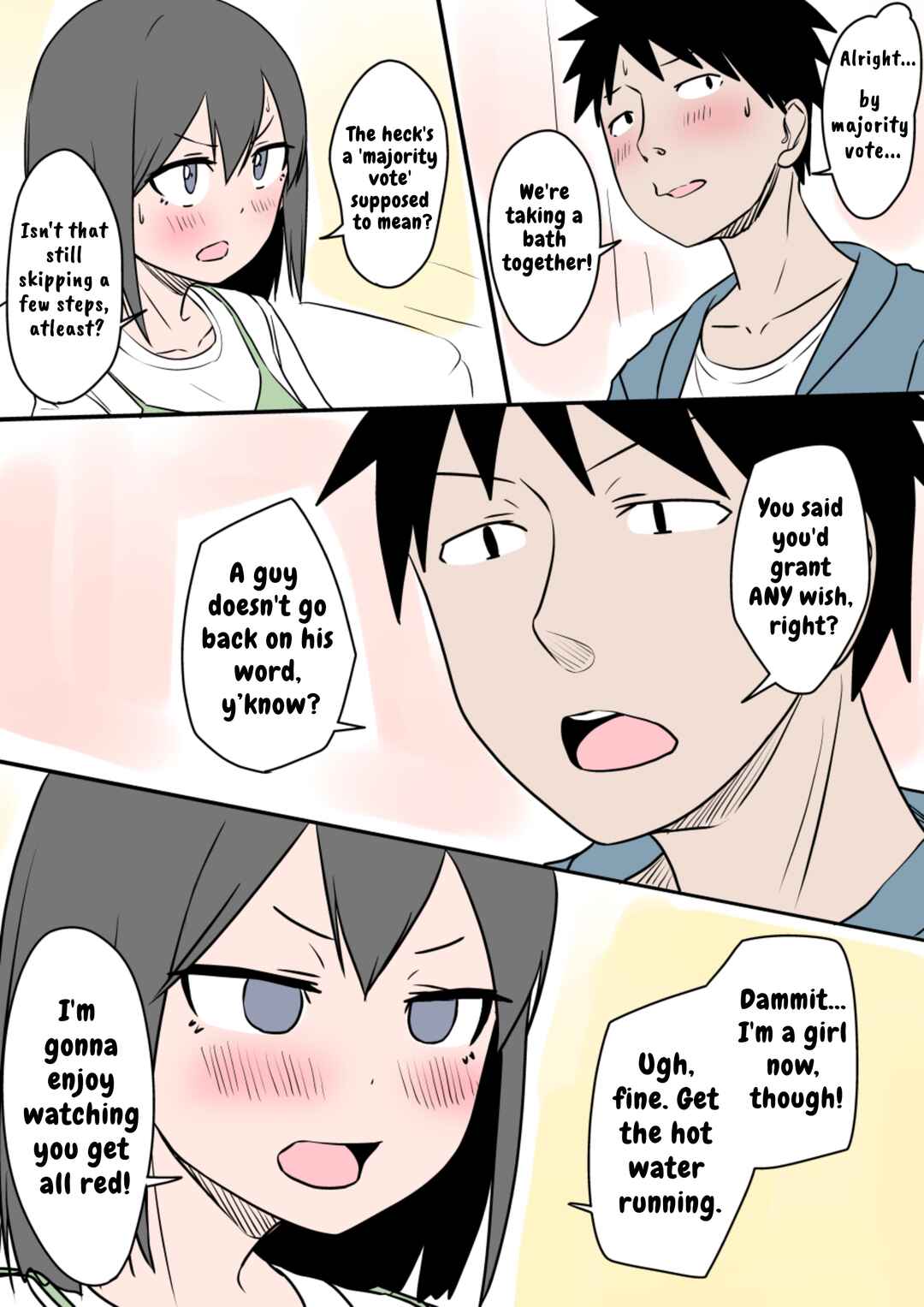 TS Shita Shinyuu (Moto Otoko) Yuzuki-kun Chapter 30 - Page 1