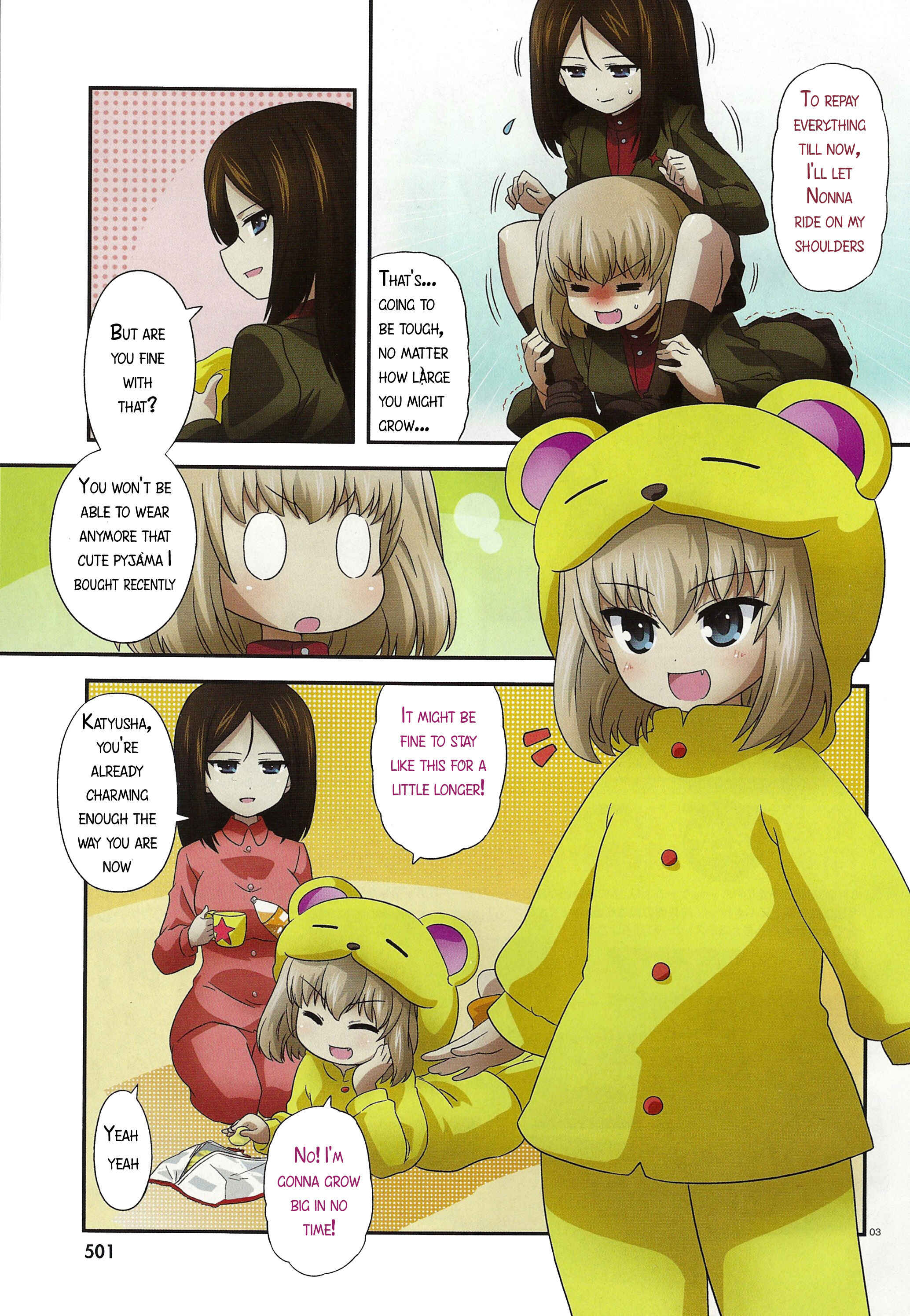 GIRLS und PANZER - Motto Love Love Sakusen desu! Chapter 14 - Page 3