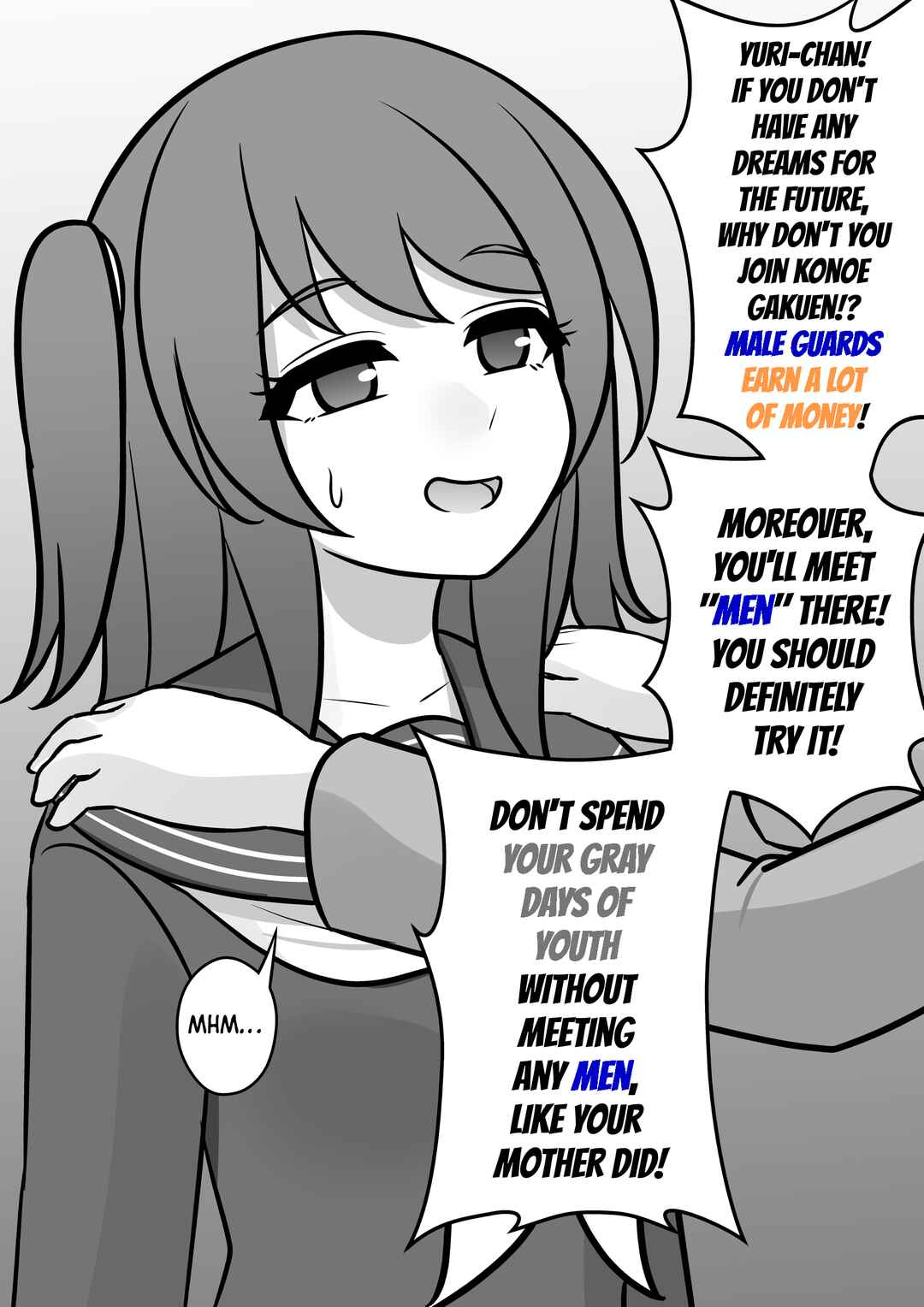 Danjo-hi 1:39 no Heikou Sekai wa Omoi no Hoka Futsuu Chapter 105 - Page 2
