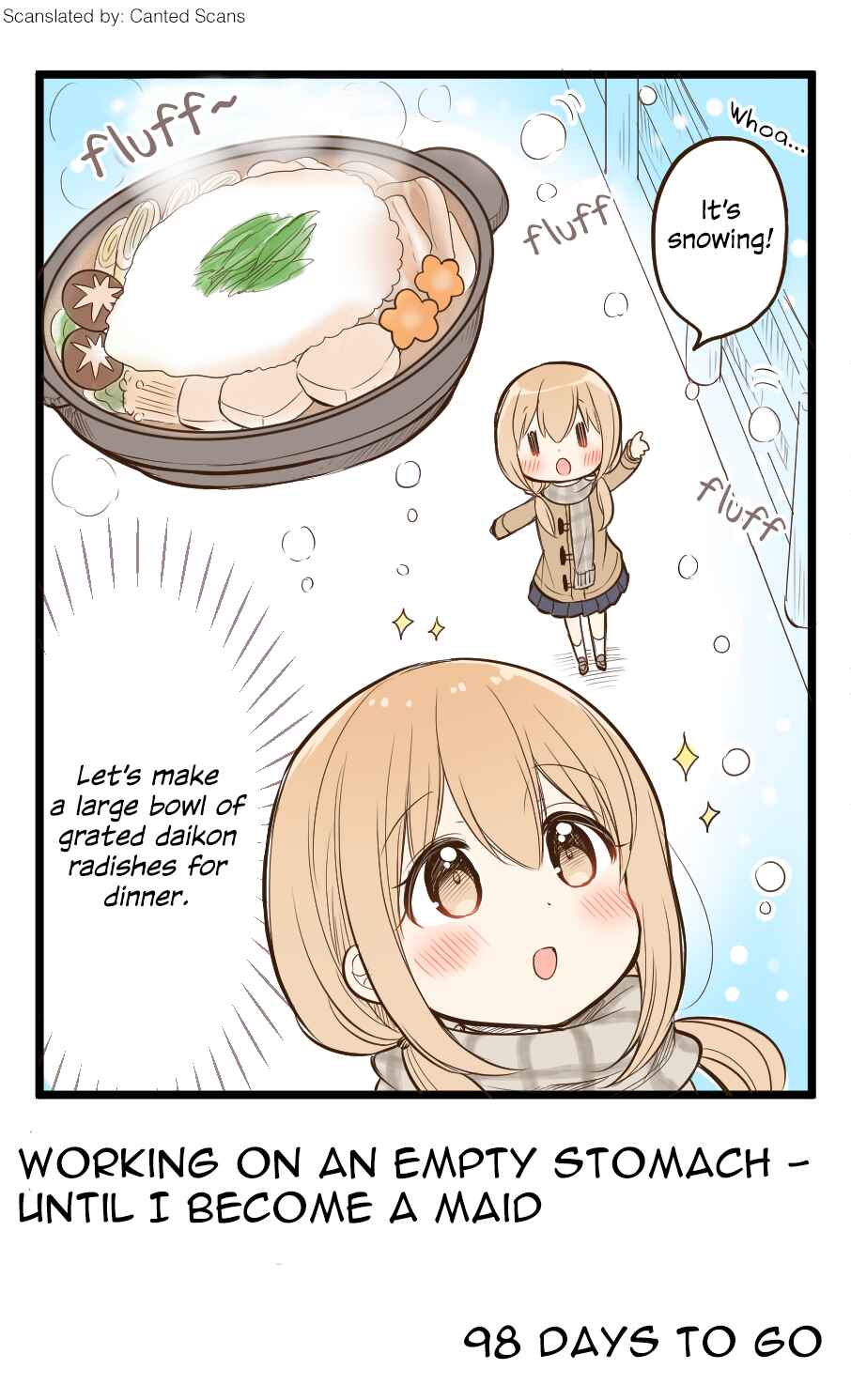 100-nichi go ni Kuufuku de Taore Maid ni Naru Onnanoko Chapter 2 - Page 1