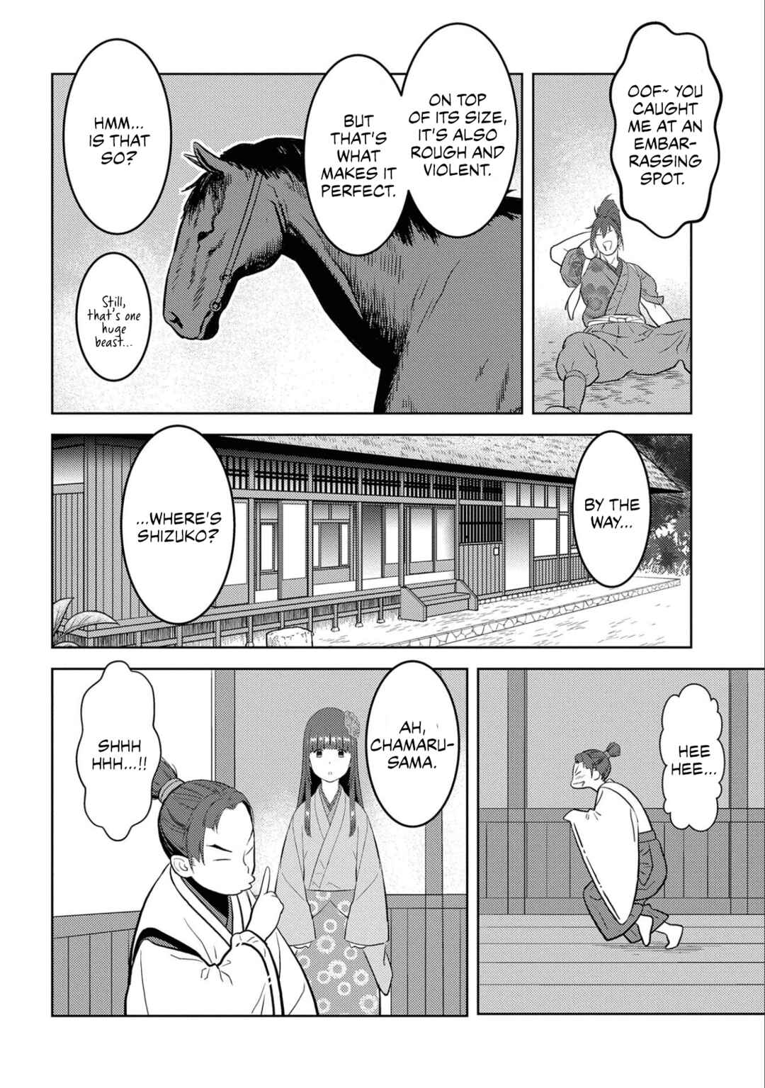 Sengoku Komachi Kuroutan Chapter 66 - Page 34