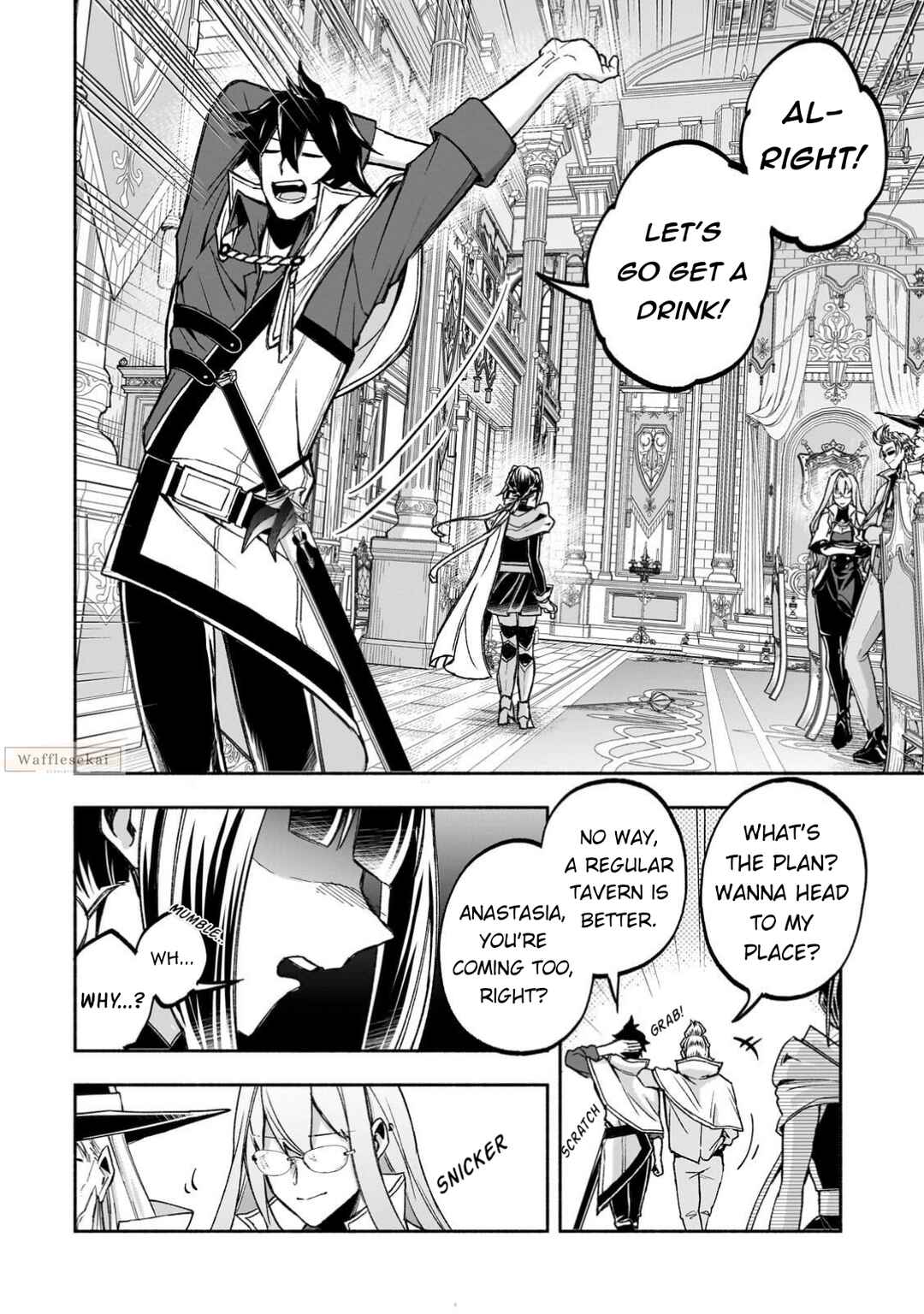 Wakiyaku Kensei no Sokosoko Heion na Nichijou. Tama ni Bouken, Soshite Eiyuutan Chapter 1 - Page 45