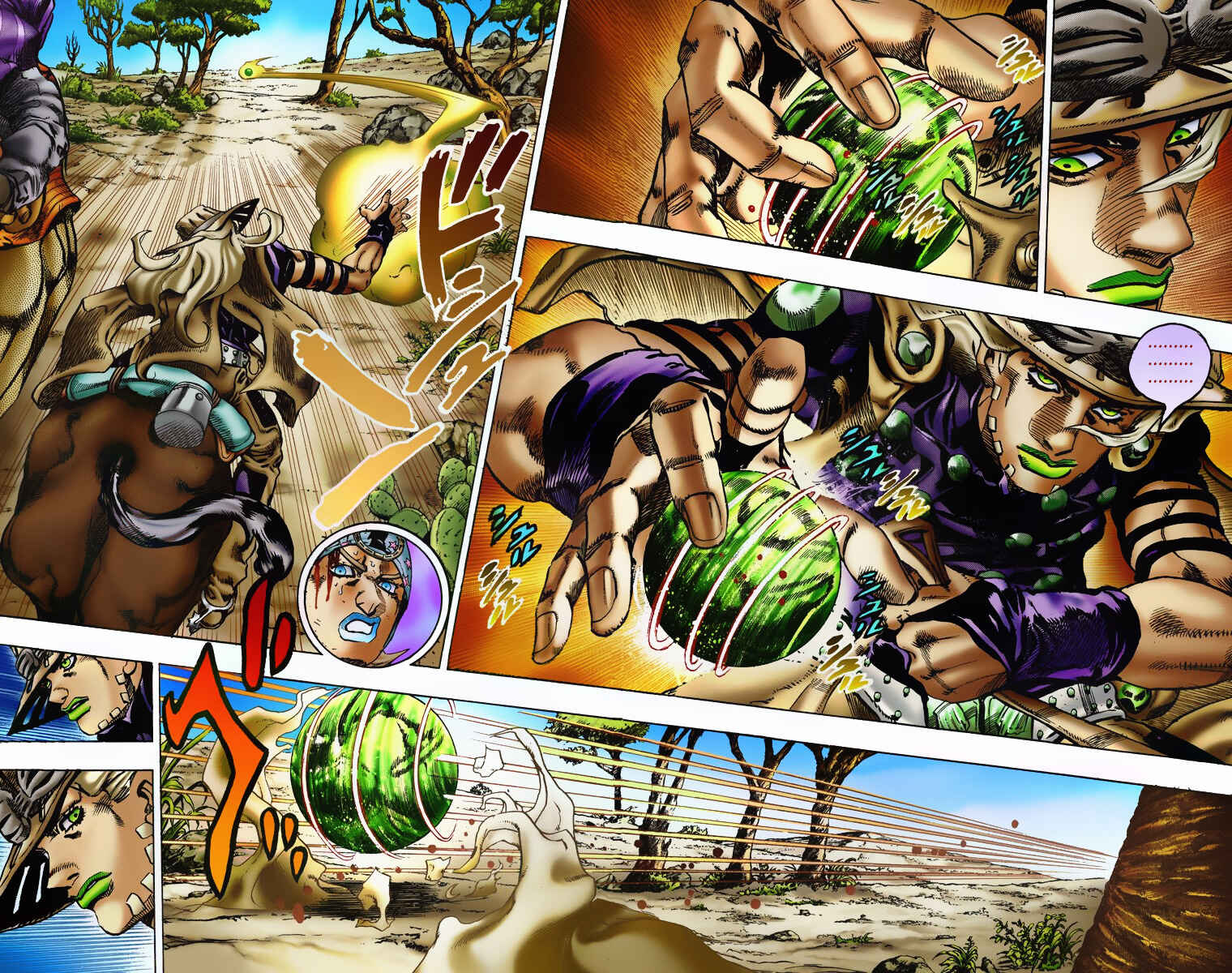 JoJo no Kimyou na Bouken: Part 7 - Steel Ball Run Color-ban Chapter 5 - Page 17