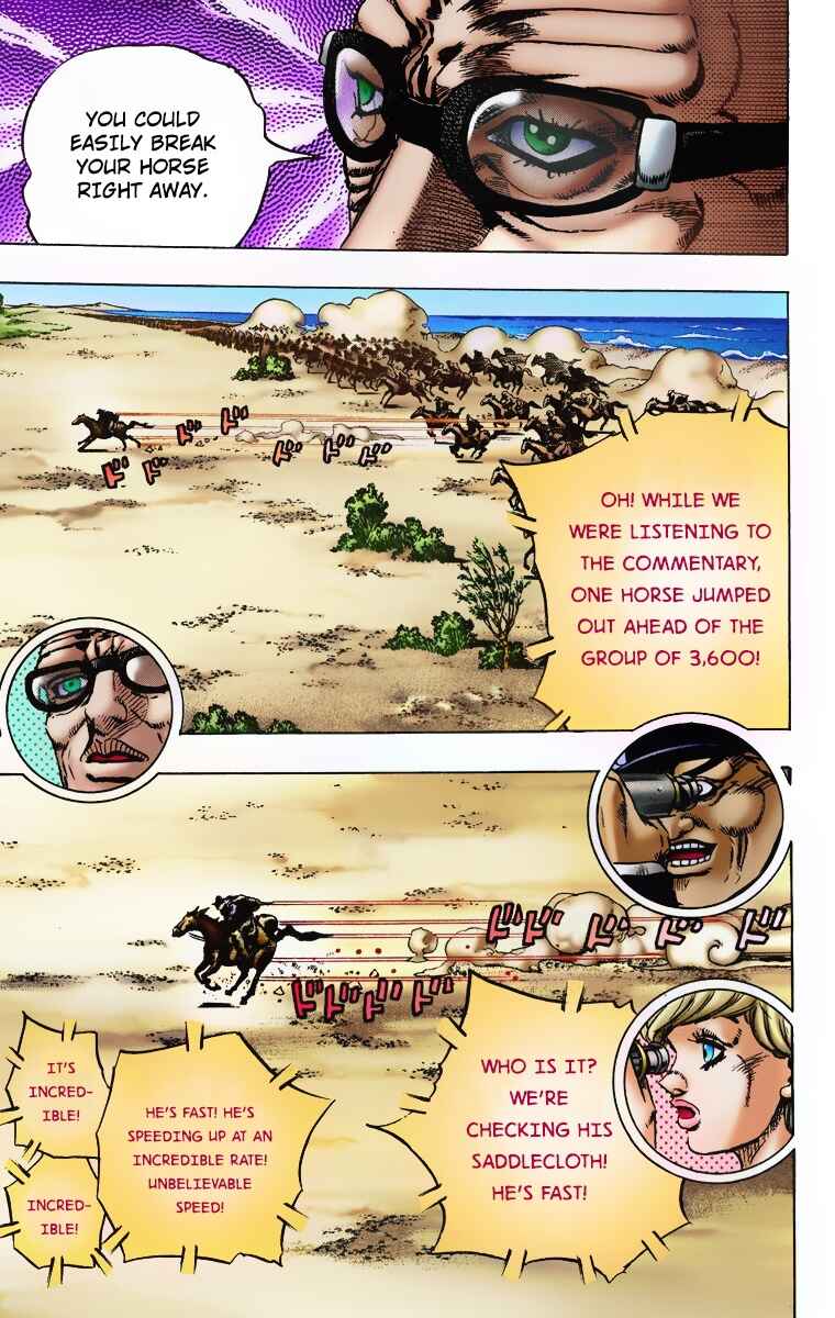 JoJo no Kimyou na Bouken: Part 7 - Steel Ball Run Color-ban Chapter 5 - Page 6
