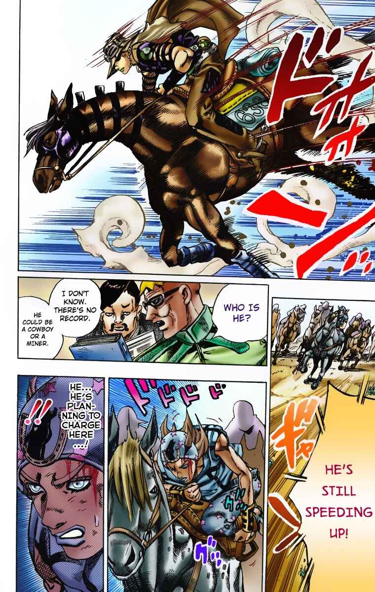 JoJo no Kimyou na Bouken: Part 7 - Steel Ball Run Color-ban Chapter 5 - Page 8