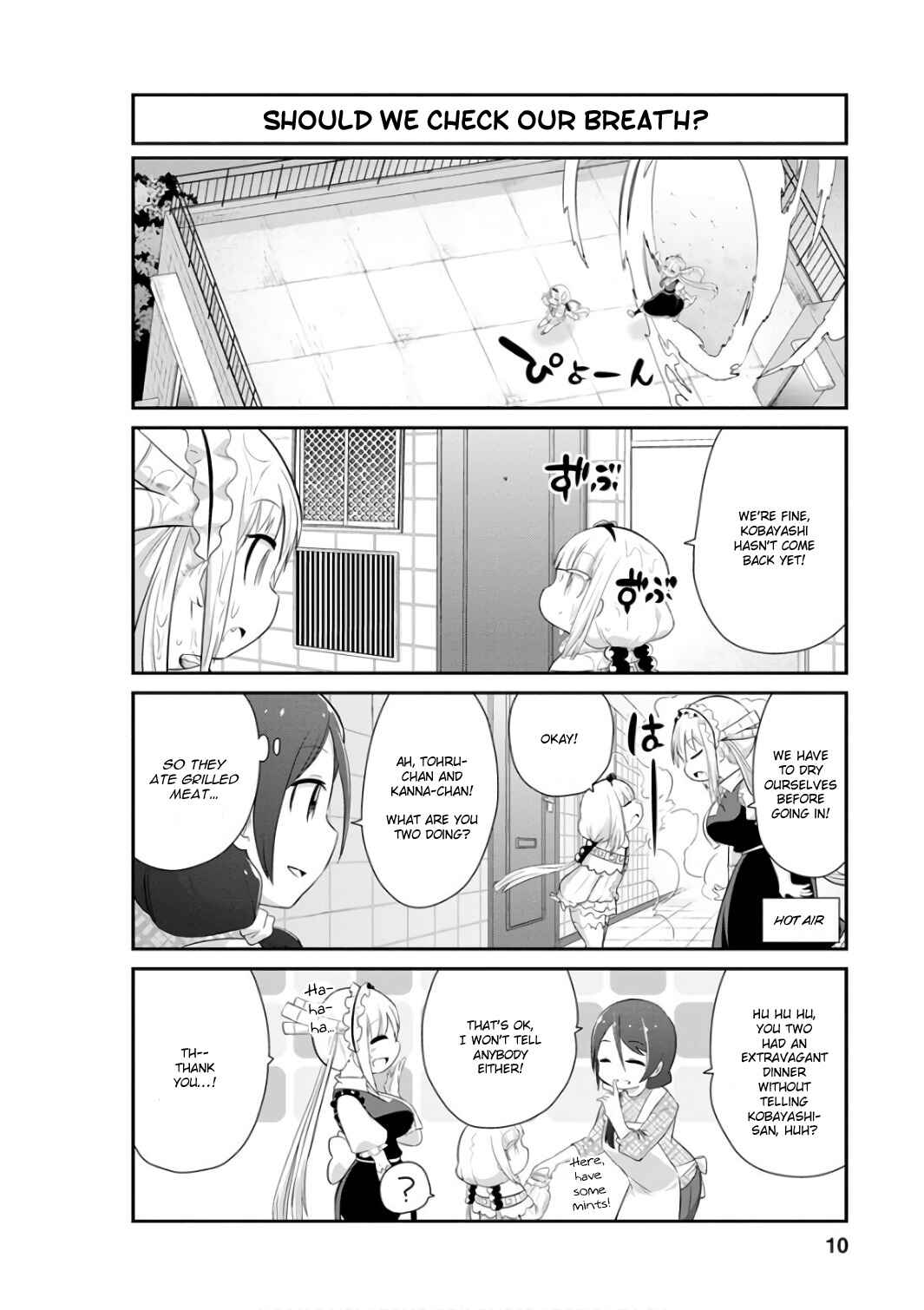 Kobayashi-san Chi no Maid Dragon - Kanna no Nichijou Chapter 41 - Page 10