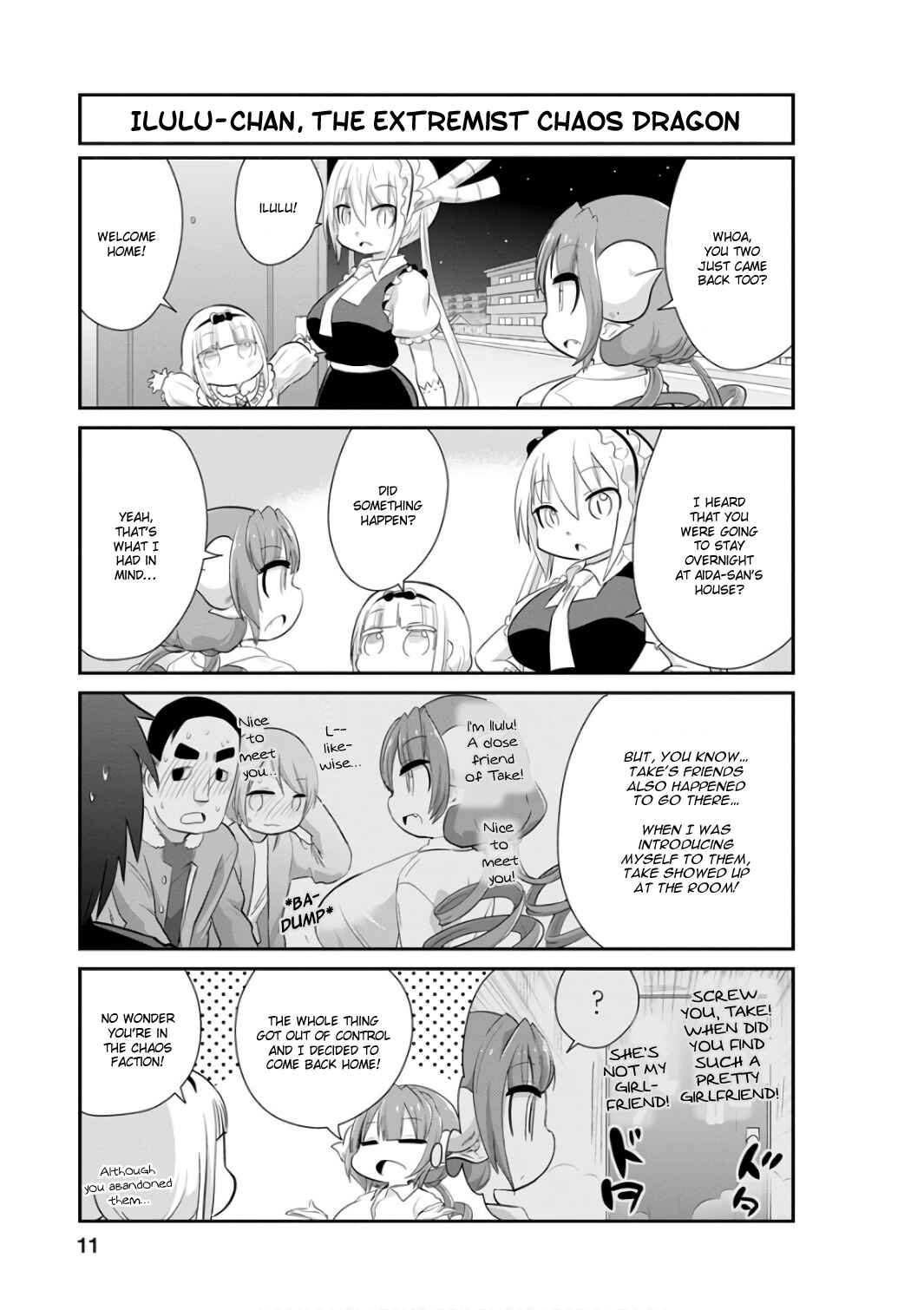 Kobayashi-san Chi no Maid Dragon - Kanna no Nichijou Chapter 41 - Page 11