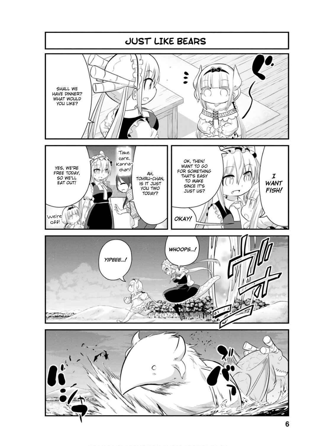 Kobayashi-san Chi no Maid Dragon - Kanna no Nichijou Chapter 41 - Page 6
