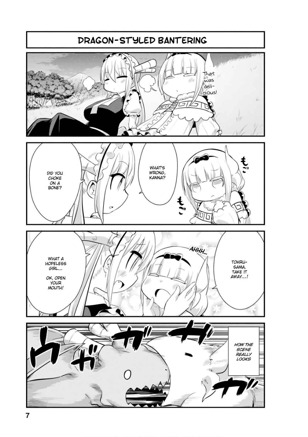 Kobayashi-san Chi no Maid Dragon - Kanna no Nichijou Chapter 41 - Page 7