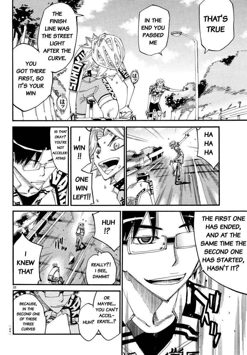 Yowamushi Pedal Chapter 619 - Page 22
