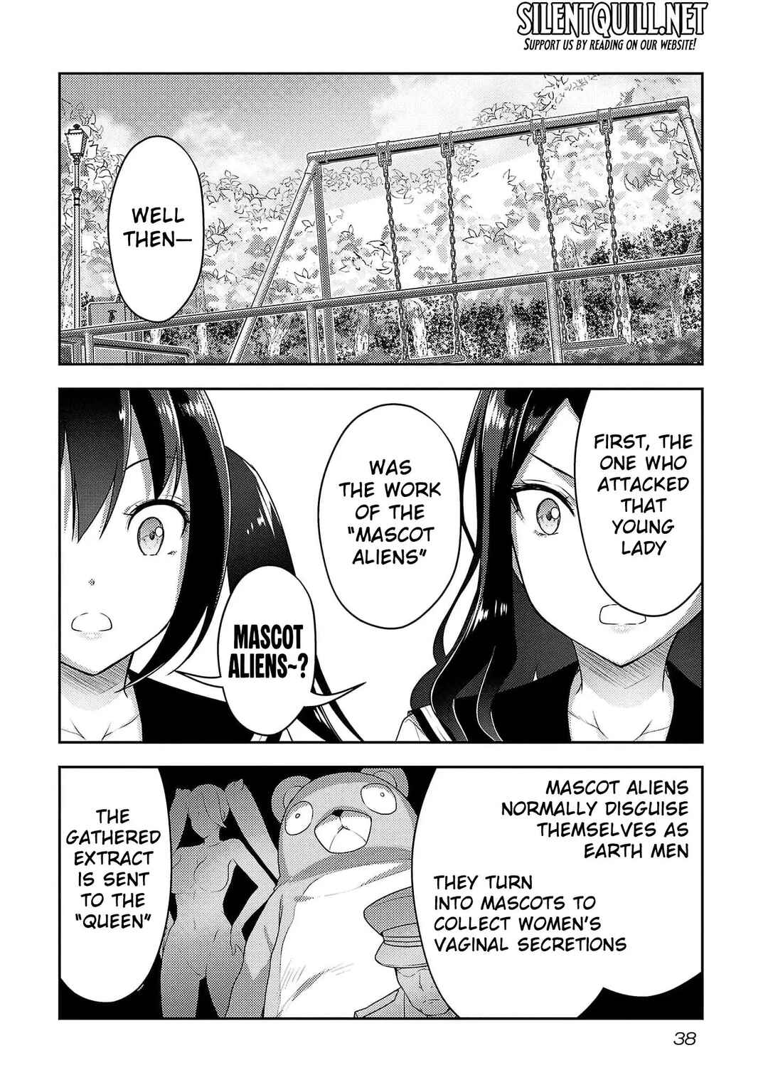 Seishokuki Aliens Meet Girls Chapter 24 - Page 8