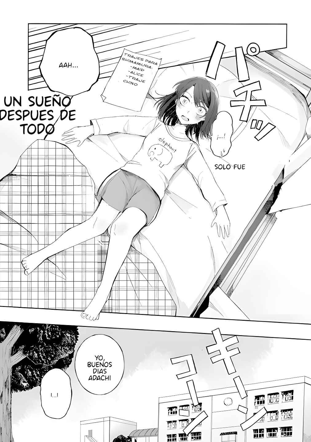 Adachi to Shimamura Koushiki Comic Anthology Chapter 10 - Page 9