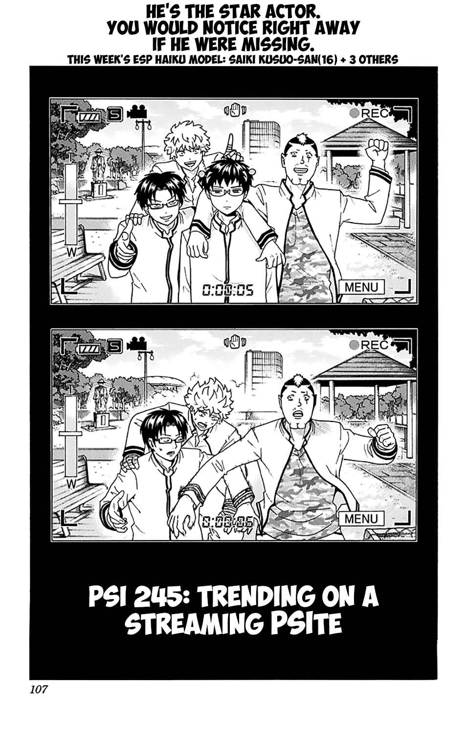 The Disastrous Life of Saiki K. Chapter 245 - Page 4