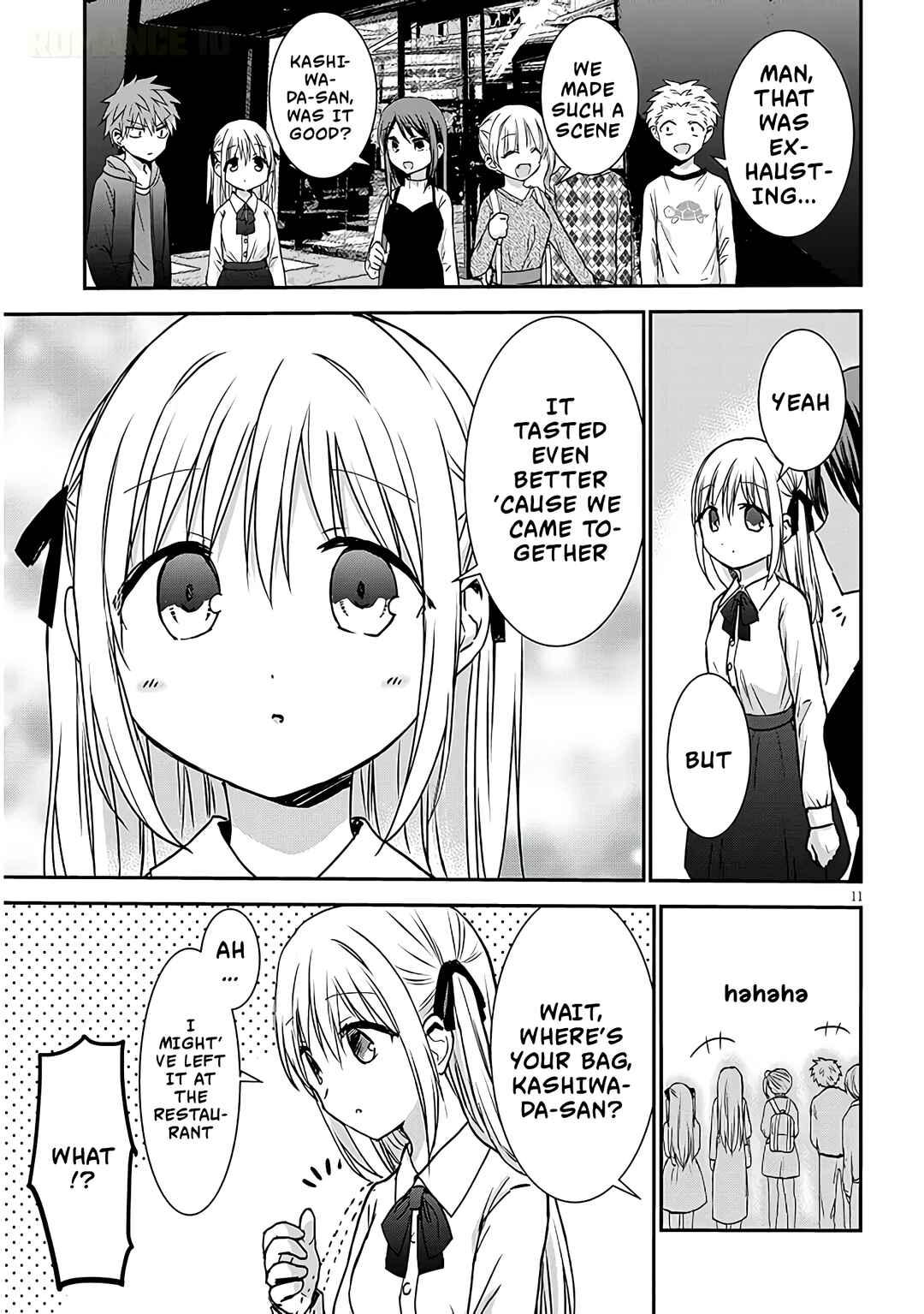 Kao ni Denai Kashiwada-san to Kao ni Deru Oota-kun + Chapter 12 - Page 12