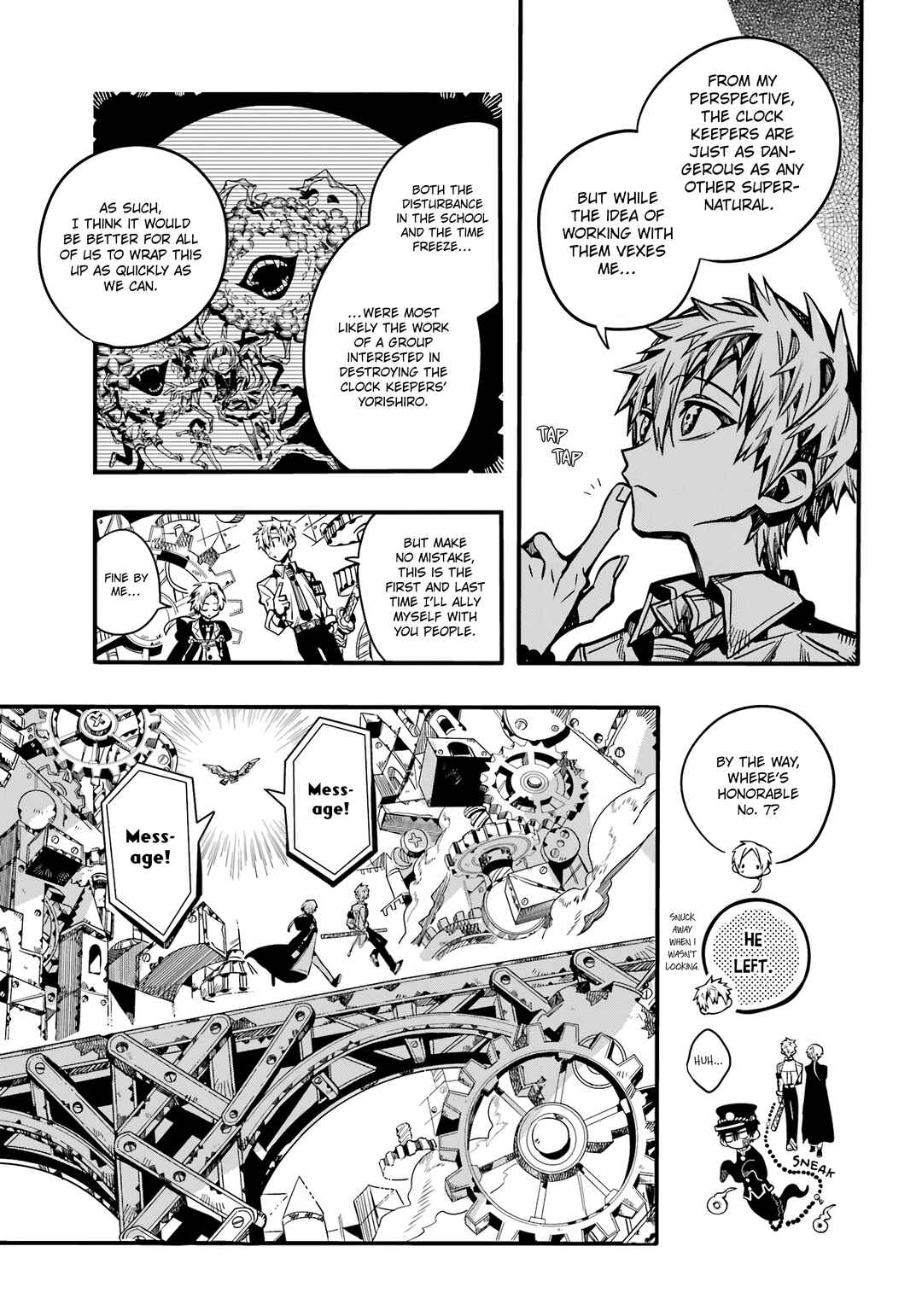 Jibaku Shounen: Hanako-kun Chapter 108 - Page 4