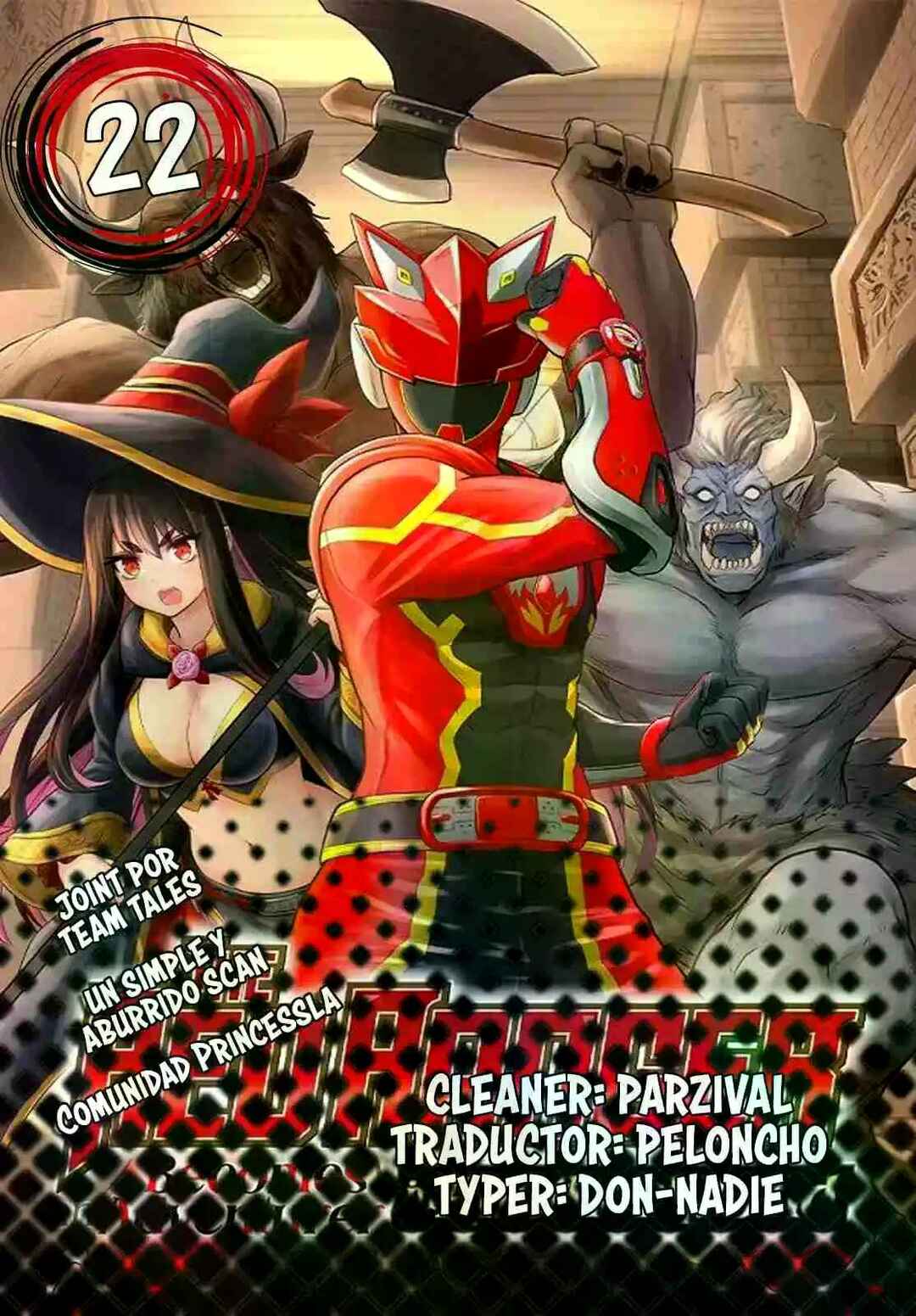 Sentai Red: Isekai de Boukensha ni Naru Chapter 22 - Page 1
