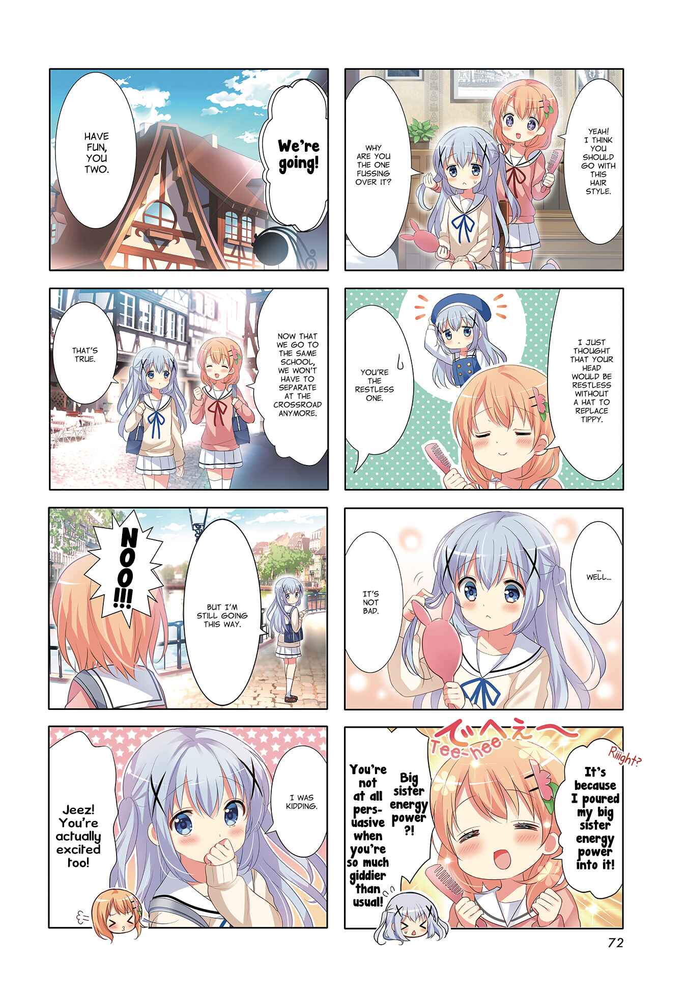 Gochuumon wa Usagi desu ka? Chapter 116 - Page 2