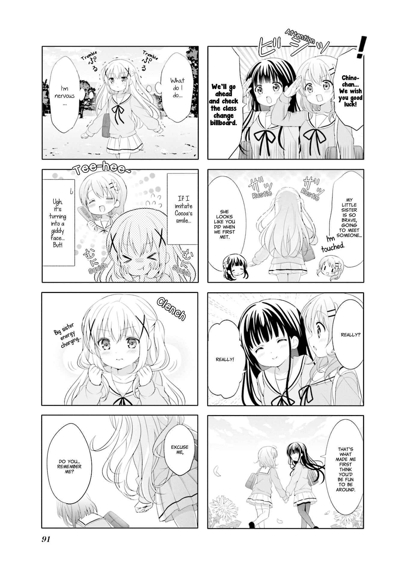 Gochuumon wa Usagi desu ka? Chapter 116 - Page 7