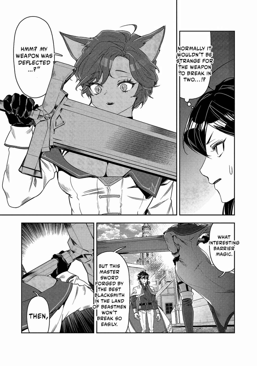 Kuni ni Saikyou no Barrier wo Hattara Heiwa ni Narisugite Tsuihousaremashita ~Ore no Mahou ga Yabasugite, Bijo to Mazoku ni Kakomarerun da ga!?~ Chapter 4 - Page 20
