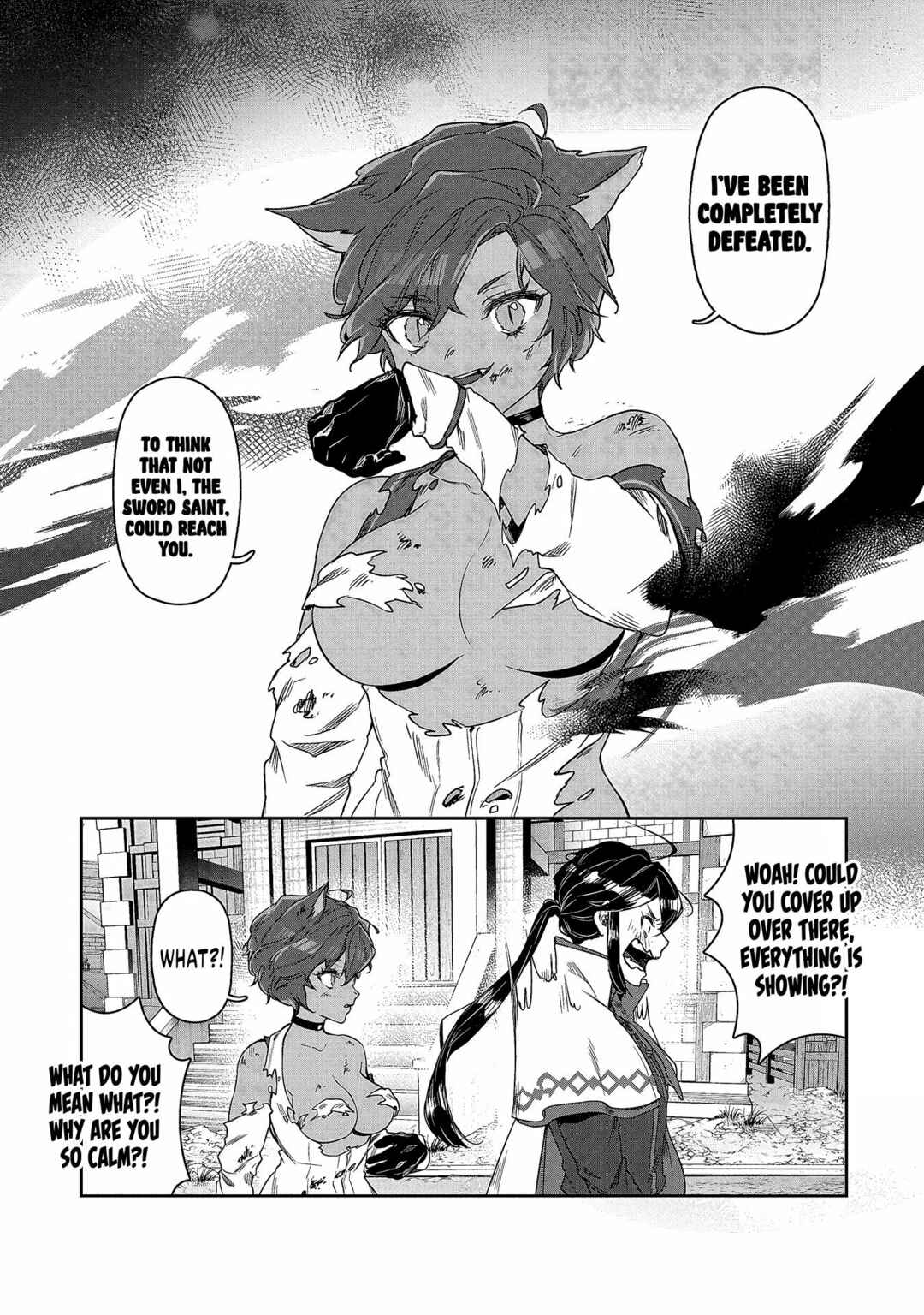 Kuni ni Saikyou no Barrier wo Hattara Heiwa ni Narisugite Tsuihousaremashita ~Ore no Mahou ga Yabasugite, Bijo to Mazoku ni Kakomarerun da ga!?~ Chapter 4 - Page 30