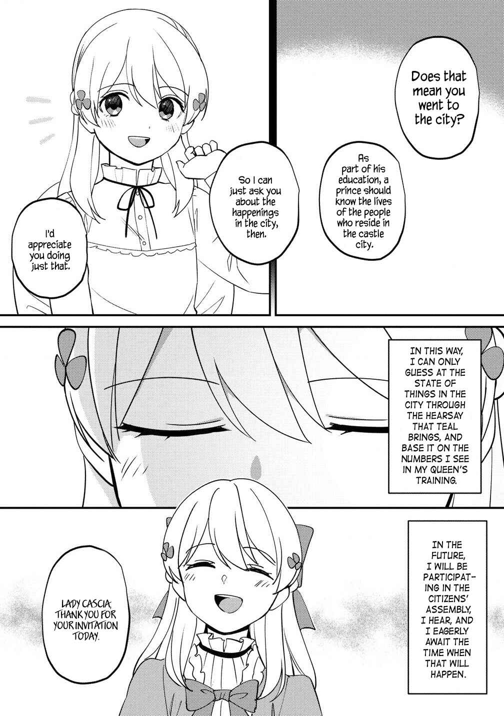 Koushaku Reijou ni Tensei shiteshimatta node, Mental Otome na Ore wa, Zenryoku de Onnanoko wo Tanoshimimasu Chapter 23.2 - Page 5