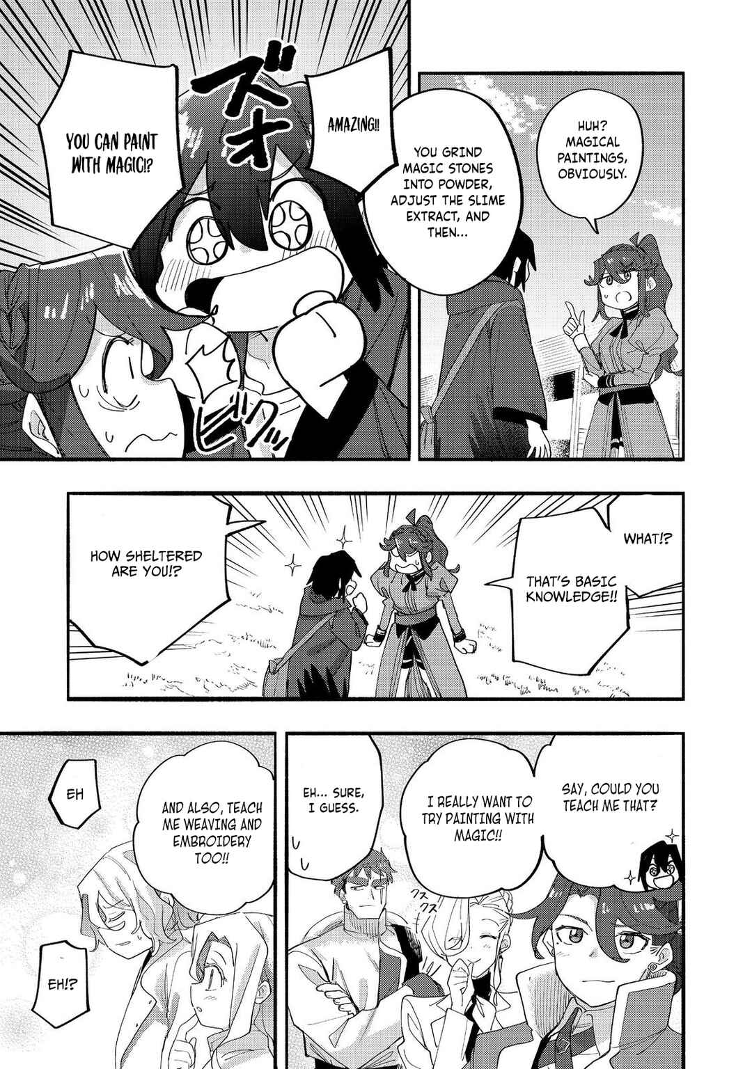 Kyou mo E ni Kaita Mochi ga Umai Chapter 43 - Page 40