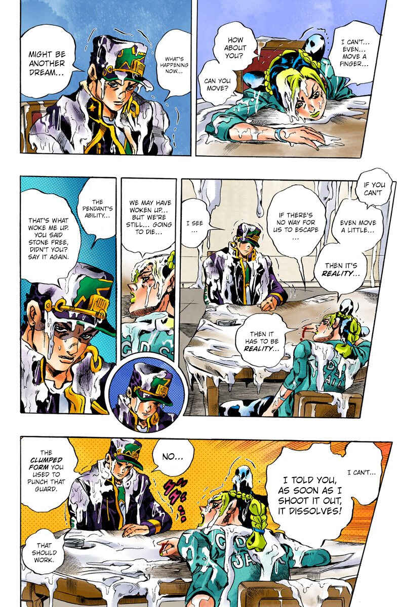 JoJo no Kimyou na Bouken: Part 6 - Stone Ocean Color-ban Chapter 17 - Page 12